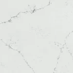 Bianco Milano Detail quartz with black veins